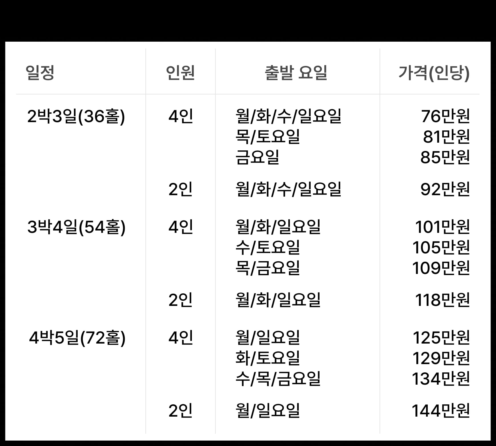 일본 가고시마 타카마키 골프투어 상세 이미지 5